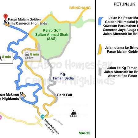 Rumah Tamu By Klaboo Tanah Rata Zewnętrze zdjęcie