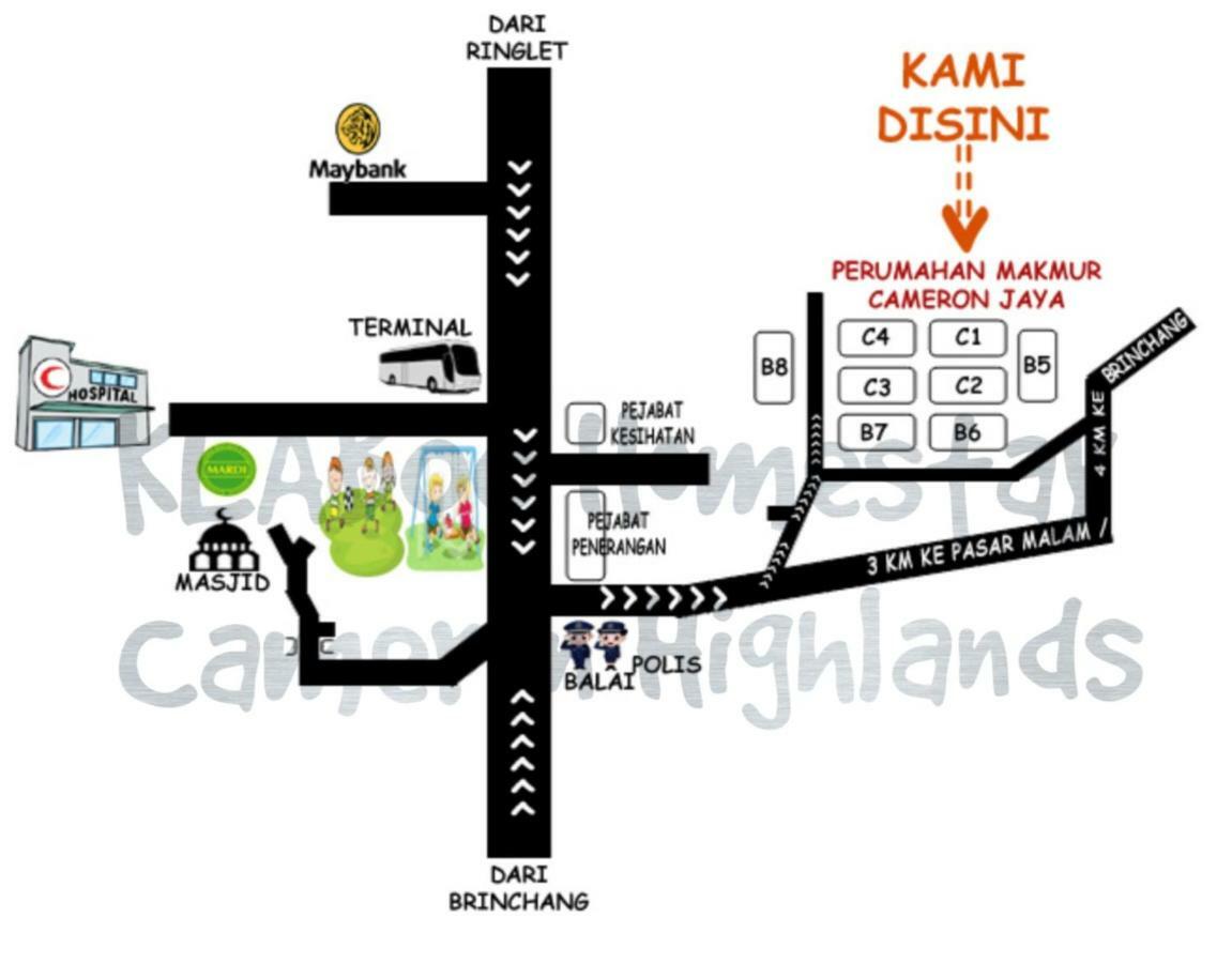Rumah Tamu By Klaboo Tanah Rata Zewnętrze zdjęcie